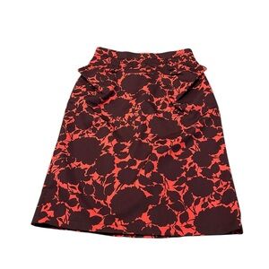 MARC JACOBS floral pencil skirt